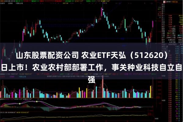 山东股票配资公司 农业ETF天弘（512620）明日上市！农业农村部部署工作，事关种业科技自立自强